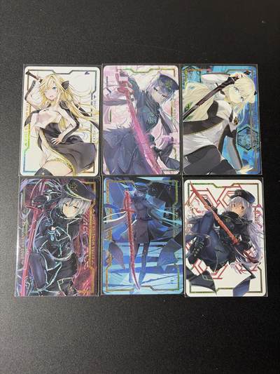 NO.29 好又多金牌大场，每周一站式配齐，方便凑单！（卖家送拍0抽成！周6晚9点截拍！） - 疾风卡牌 闪刀姬 一套6张 彩闪