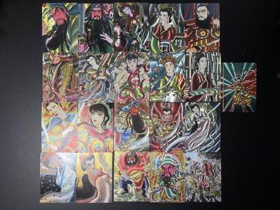 NO.29 好又多金牌大场，每周一站式配齐，方便凑单！（卖家送拍0抽成！周6晚9点截拍！） - 【套卡】昆仑万象 权迎东手绘复刻2+特卡 粗闪大全套 21张