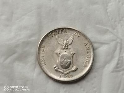 银币 - 1944年美属菲律宾20分银币