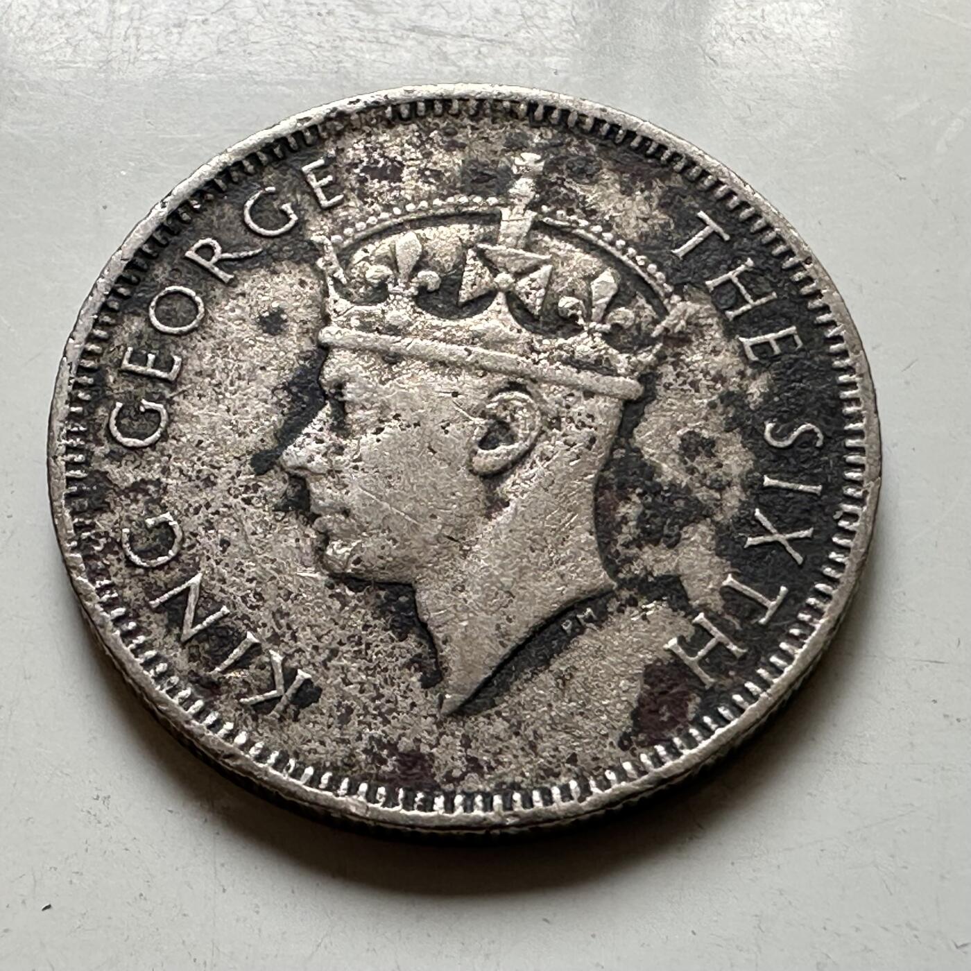 🌹外币初藏🌹🐯2026年第37场   每周二四六晚8️⃣点 接代拍 英属马来亚 1948年 乔治六世 20分 a