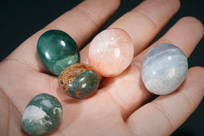 上海都达杂项专场103【全场包邮】  各式水晶原石  5件80-65