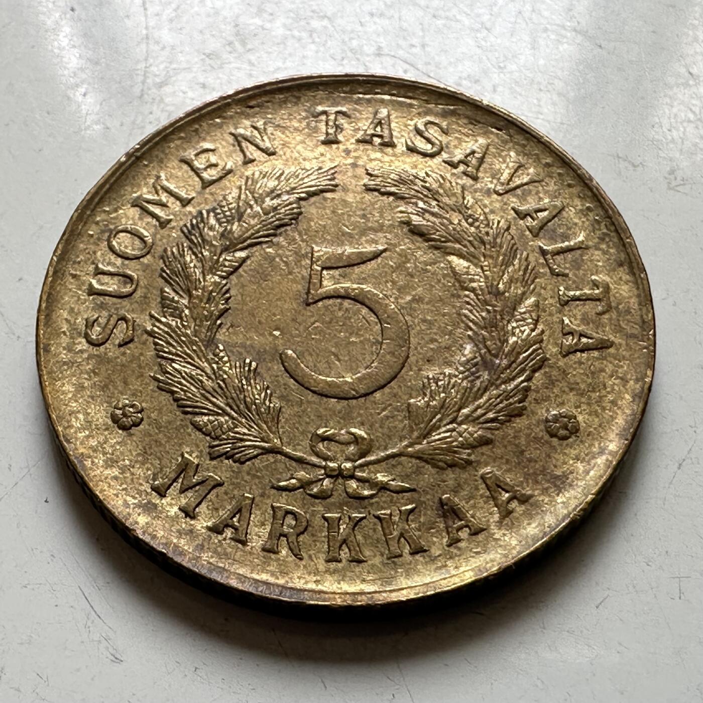 🌹外币初藏🌹🐯2026年第37场   每周二四六晚8️⃣点 接代拍 芬兰1949年五马克