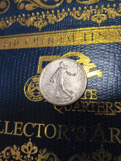 长老汇马年精选第十五场拍卖 - 1919法国播种者1法郎银币，5克835银