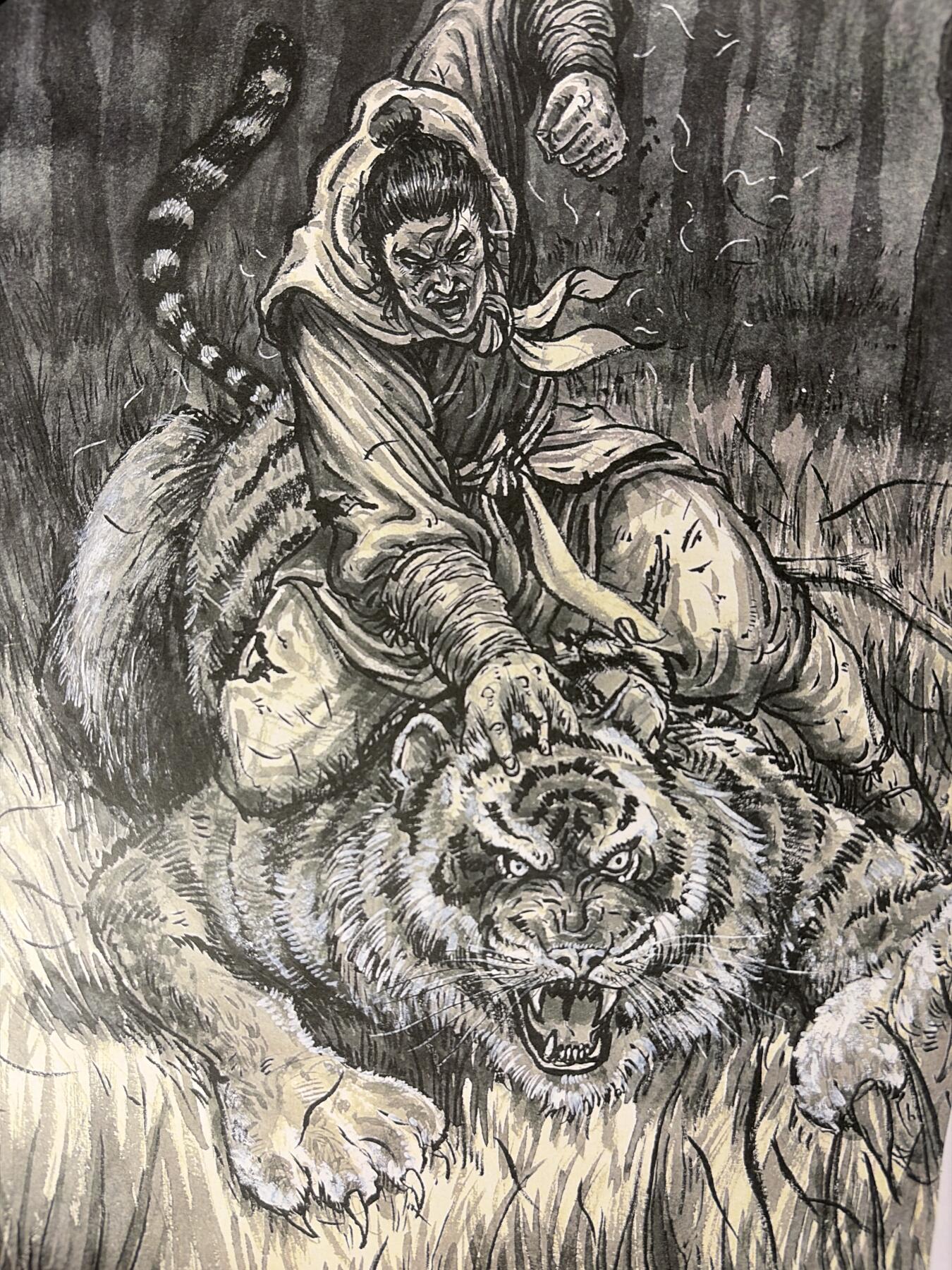 NO.29 好又多金牌大场，每周一站式配齐，方便凑单！（卖家送拍0抽成！周6晚9点截拍！） 青笺绘 水浒装饰画7张 大闹史家村+连环马+对影山+梁山五虎+武松打虎+倒拔垂杨柳+梁山大聚义