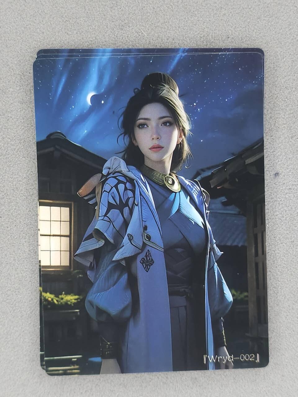 龙虎卡牌-八一场（满200元包邮，无佣金，每周六结拍，欢迎送拍） 粗闪3张 奇点 凡人修仙传 - 南宫婉 三宫