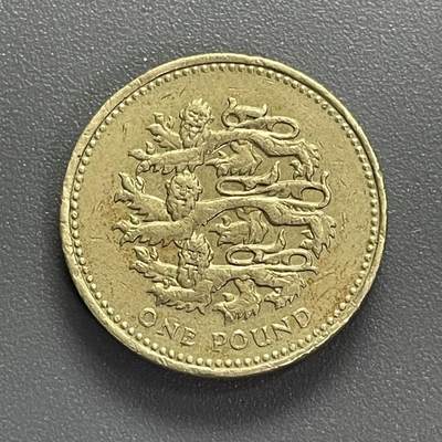 回流0405 - 英国2002年1英镑（三狮盾徽版）