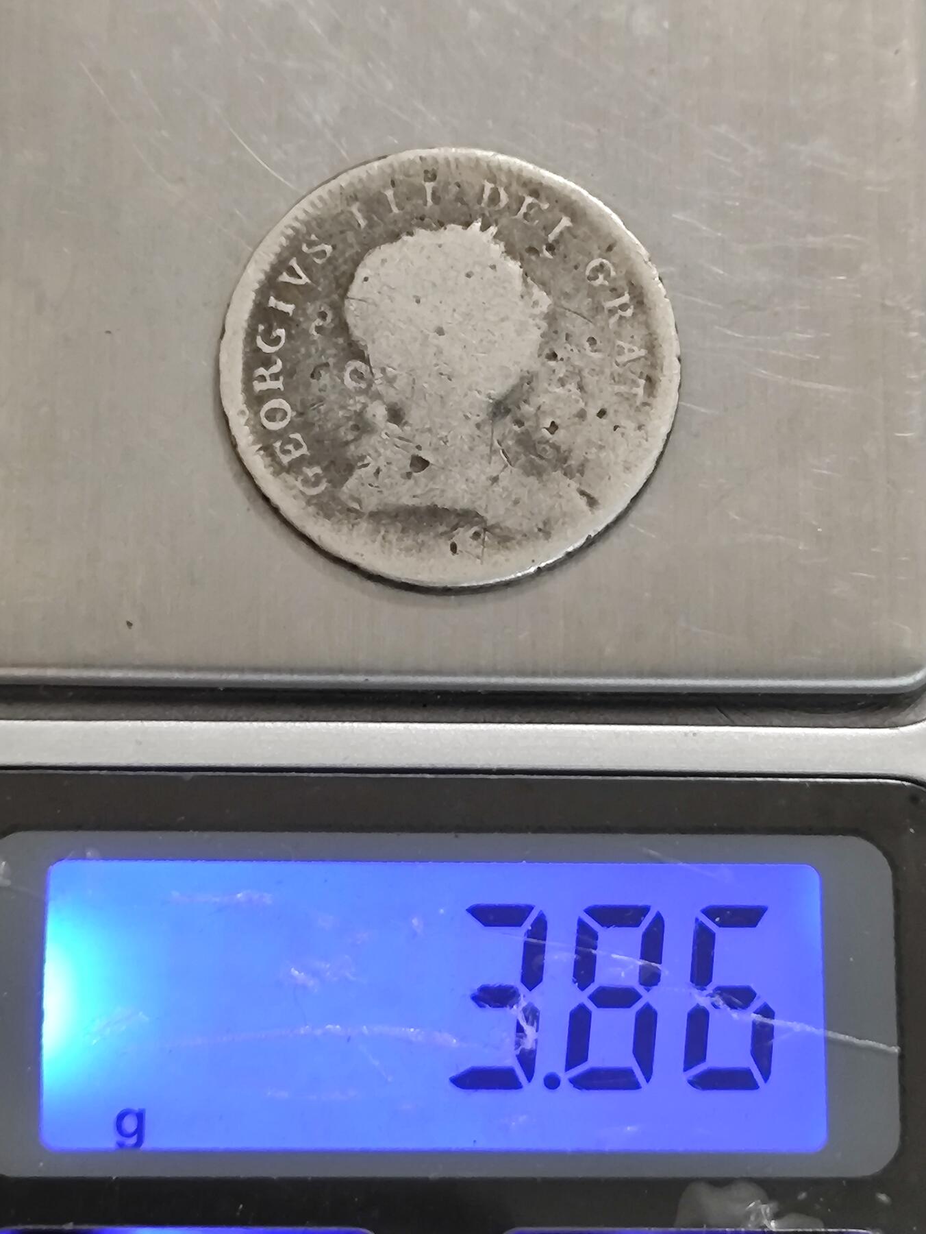 1805英国乔治三世10便士银币、银行Token代币、英国Token银币