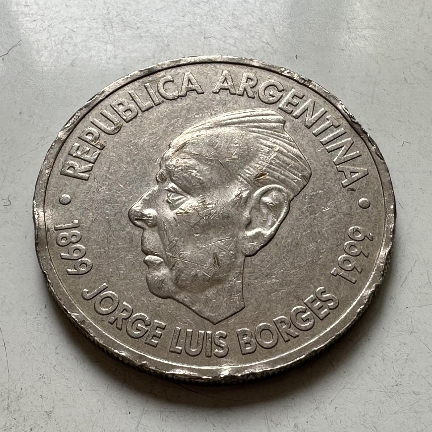 🌹外币初藏🌹🐯2026年第37场   每周二四六晚8️⃣点 接代拍 阿根廷1999年2比索纪念币