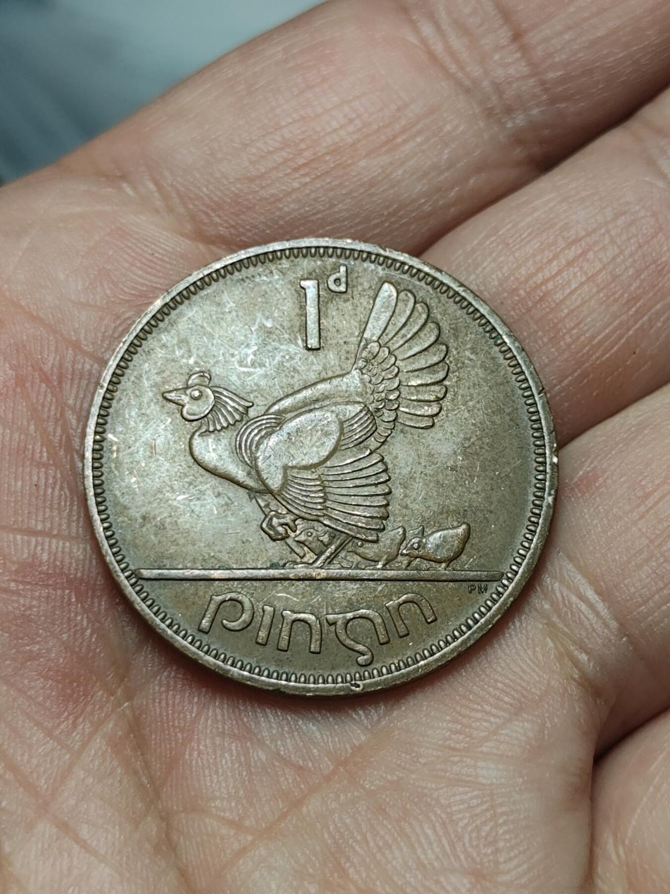 2026年第四十场(总第二百零九场）外国好品散币场(免佣金) 爱尔兰🇮🇪1968年1便士(共和国时期第一套，关门年)