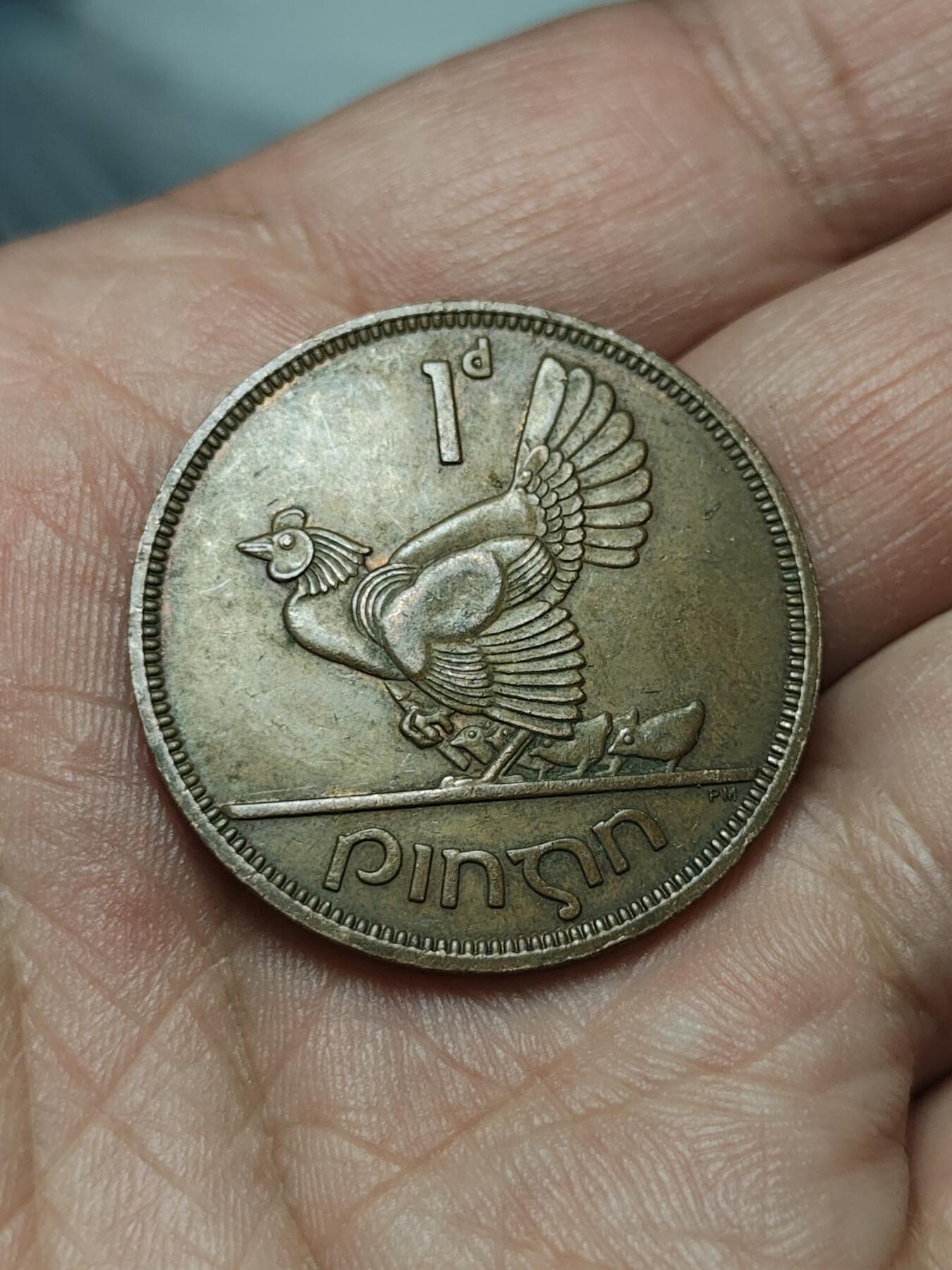 2026年第四十场(总第二百零九场）外国好品散币场(免佣金) 爱尔兰🇮🇪1964年1便士(共和国时期第一套)