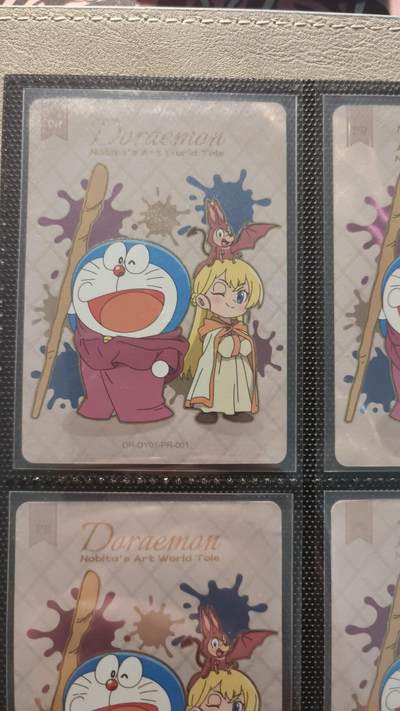 霸总卡牌第七期（低佣金 放心拍 周五23点截拍）持续收拍中～ 卡游哆唻梦PR×3