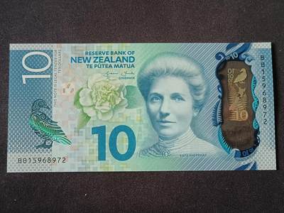 【游宝拍卖】丙午马年第19期 - 新西兰-10元【2015年 全新UNC】