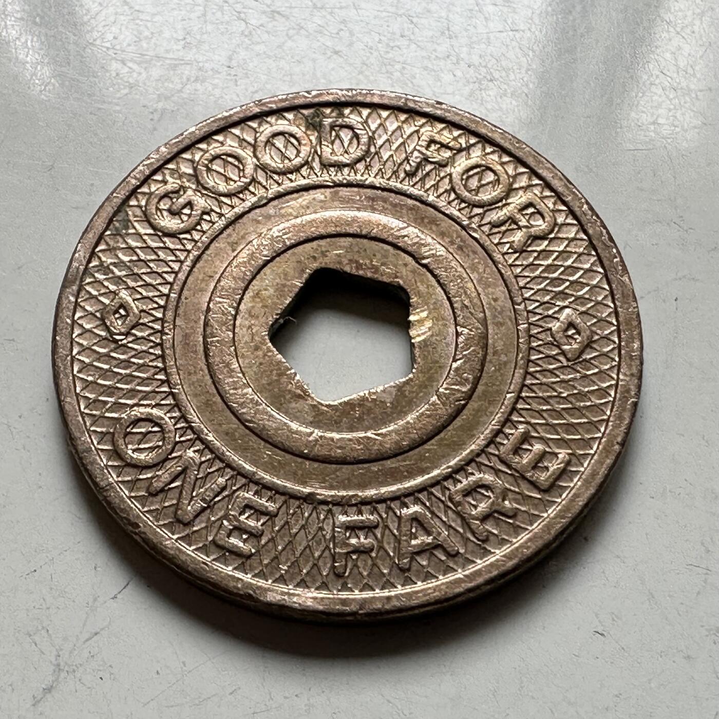 🌹外币初藏🌹🐯2026年第37场   每周二四六晚8️⃣点 接代拍 美国纽约市交通局 老式地铁Token（代用币）