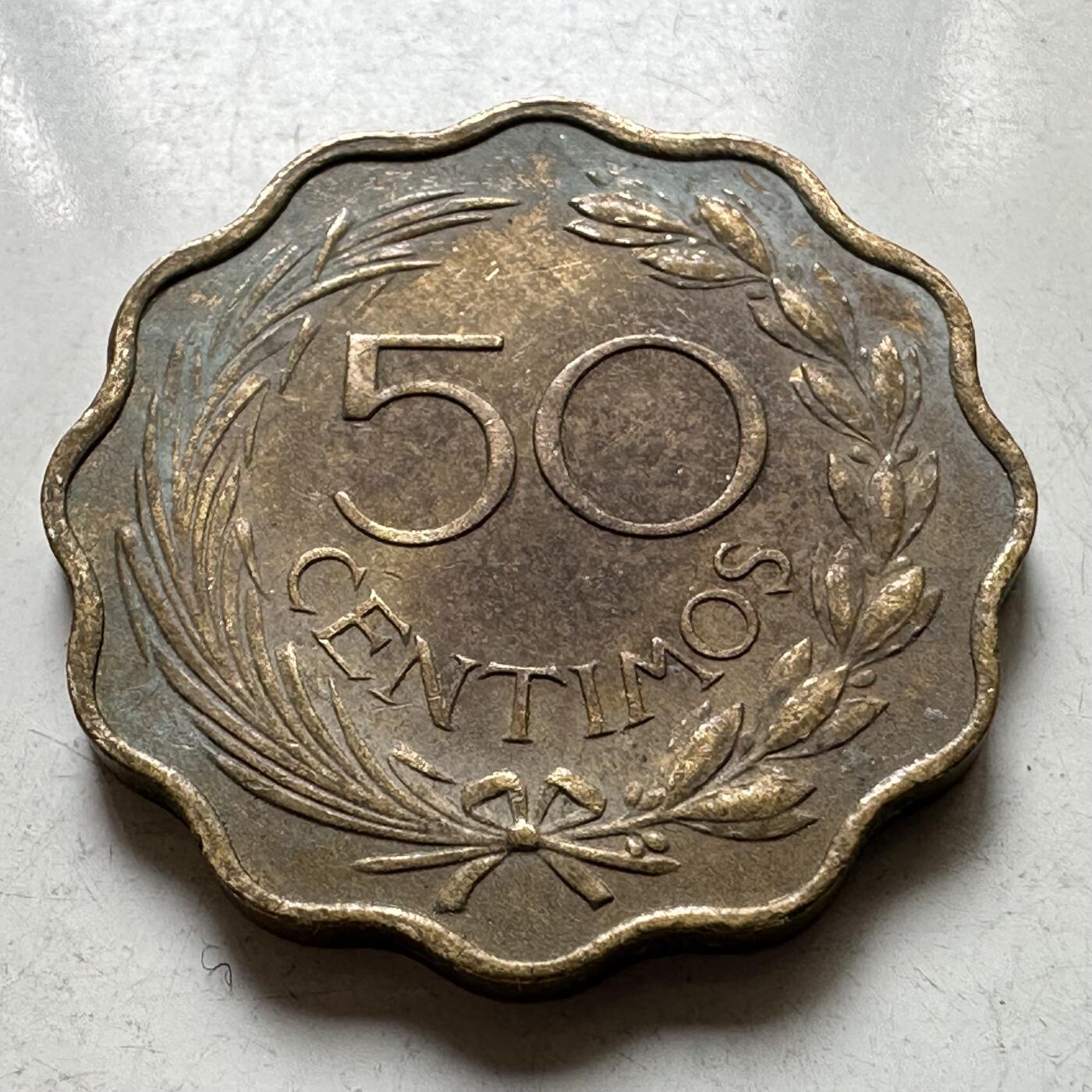 🌹外币初藏🌹🐯2026年第37场   每周二四六晚8️⃣点 接代拍 巴拉圭1953年50分