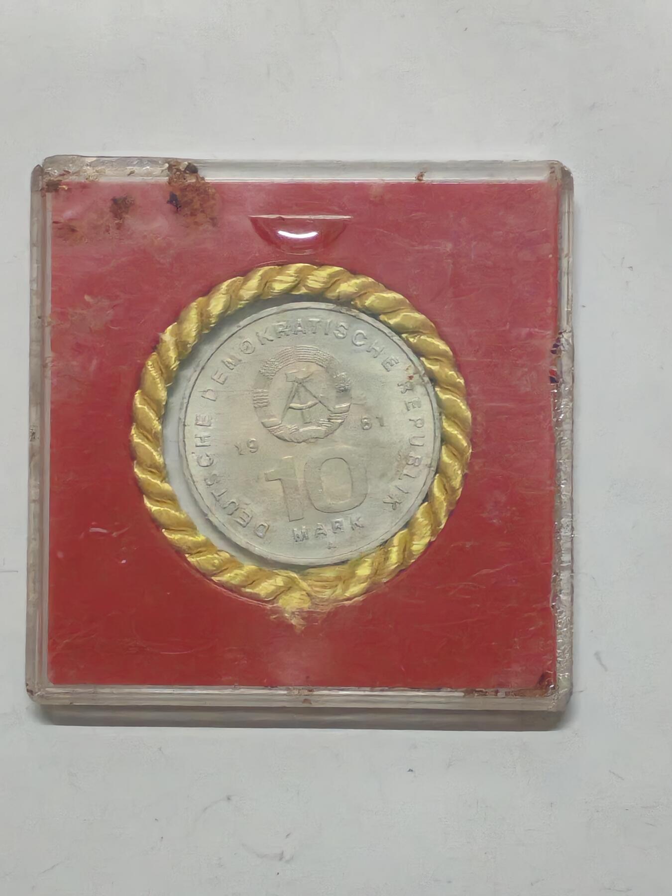 韵星假日军品类拍卖第51期  -- Rimey Holidays Militaria Auction 51 民主德国建国二十五周年十马克纪念币