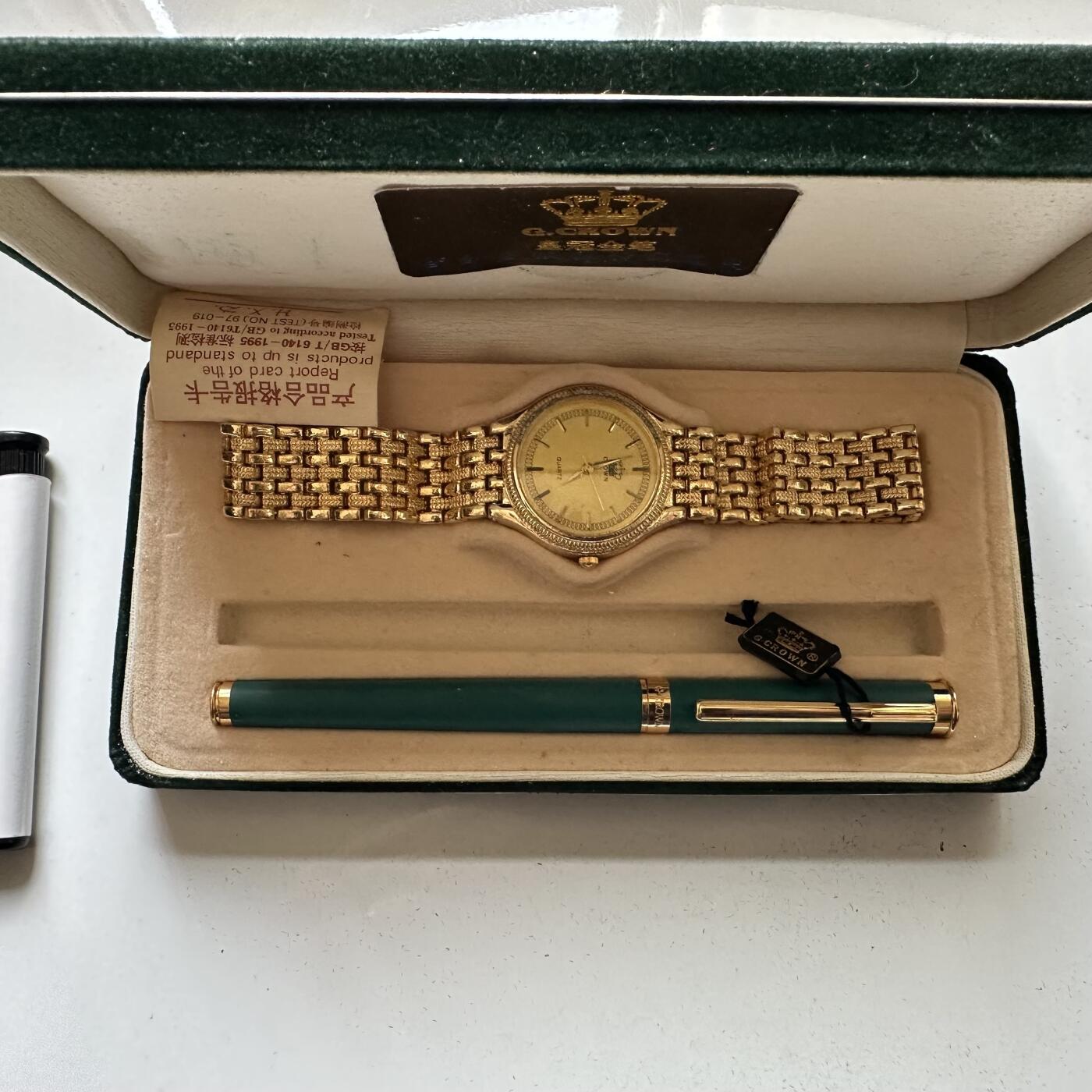 🌹外币初藏🌹🐯2026年第37场   每周二四六晚8️⃣点 接代拍 皇冠礼盒 镀金表 22K 镀金水笔