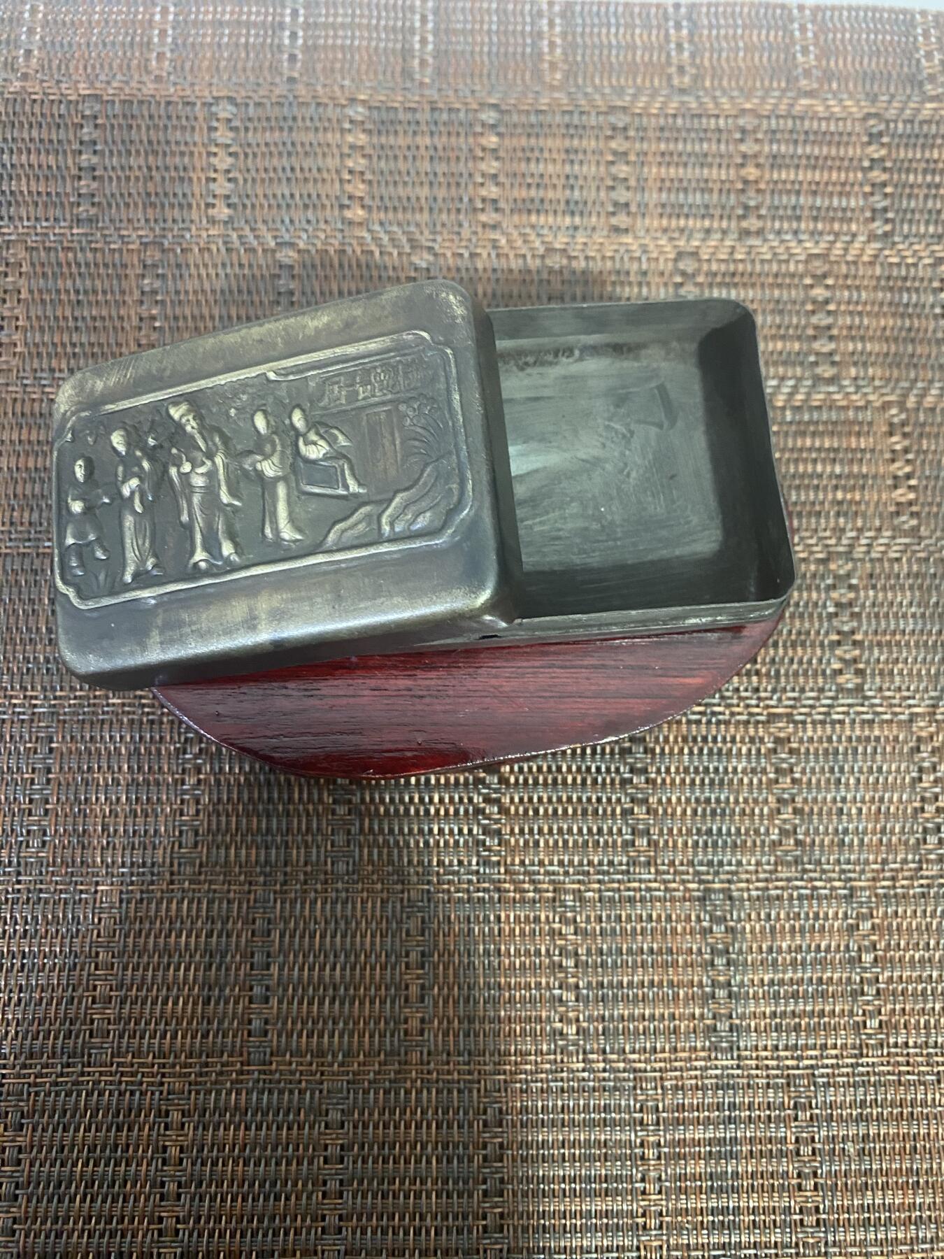 江南杂件场 清代墨盒