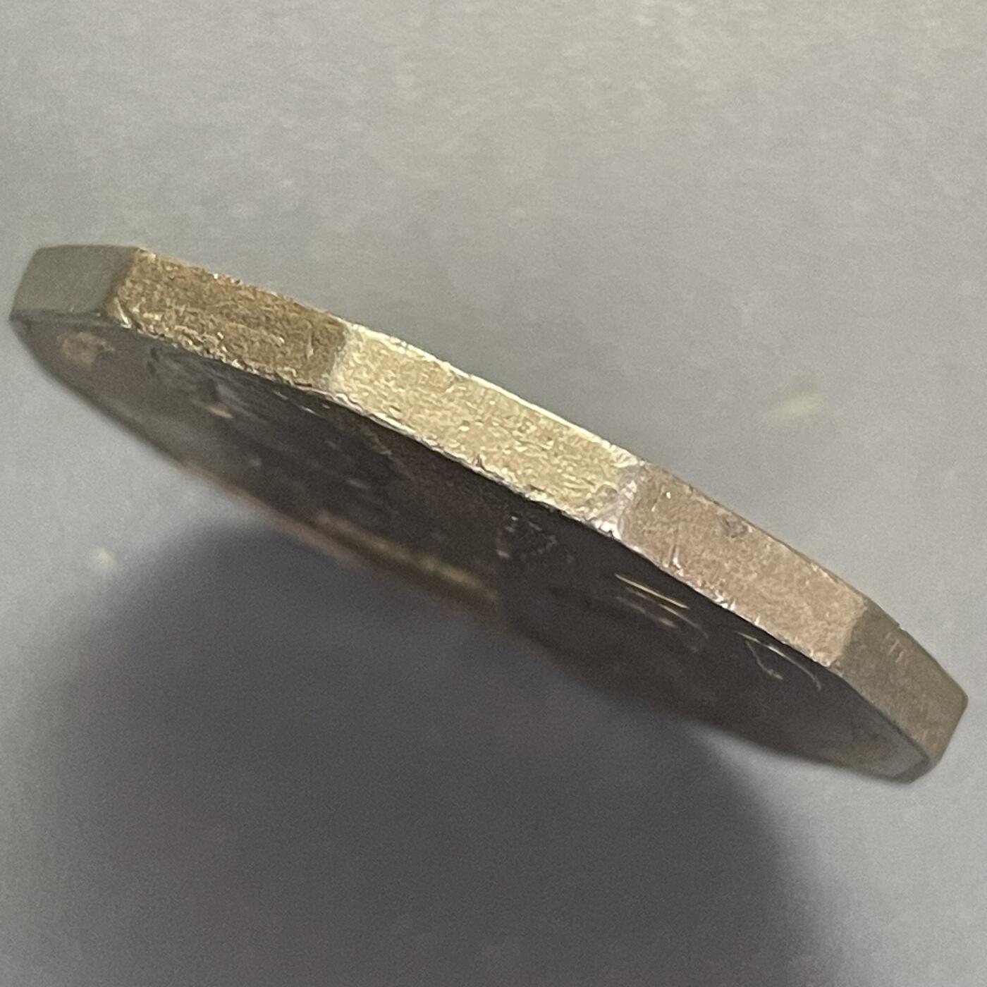 回流0405 澳大利亚1998年50分12边形纪念币 巴斯海峡发现200周年