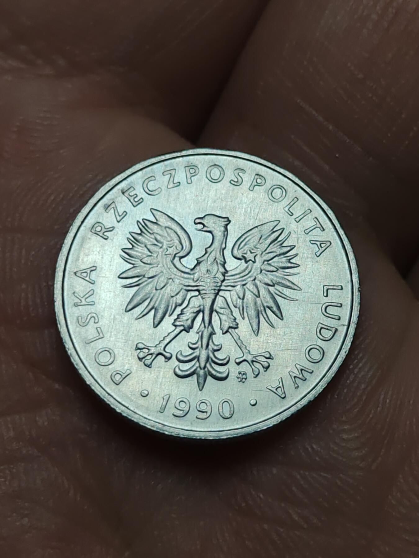 2026年第四十场(总第二百零九场）外国好品散币场(免佣金) 波兰🇵🇱1990年5兹罗提(第三套流通硬币第五版，关门年仅发行2年)