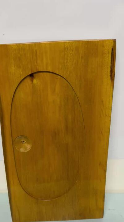 零元拍：NO5-7金丝楠茶盘 金光闪闪。尺寸约：43/24/3CM