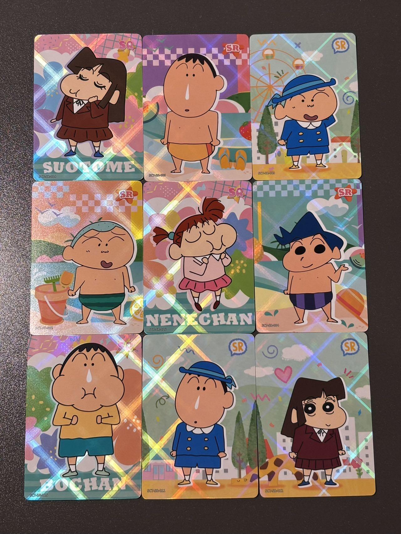 【梨花风起正清明】小王子卡拍第二十四场  卡游 蜡笔小新 scr12张➕ssr2张➕sr9张➕r10张