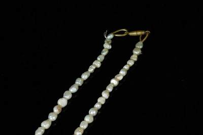 上海都达杂项专场103【全场包邮】  天然米粒珍珠项链68-144