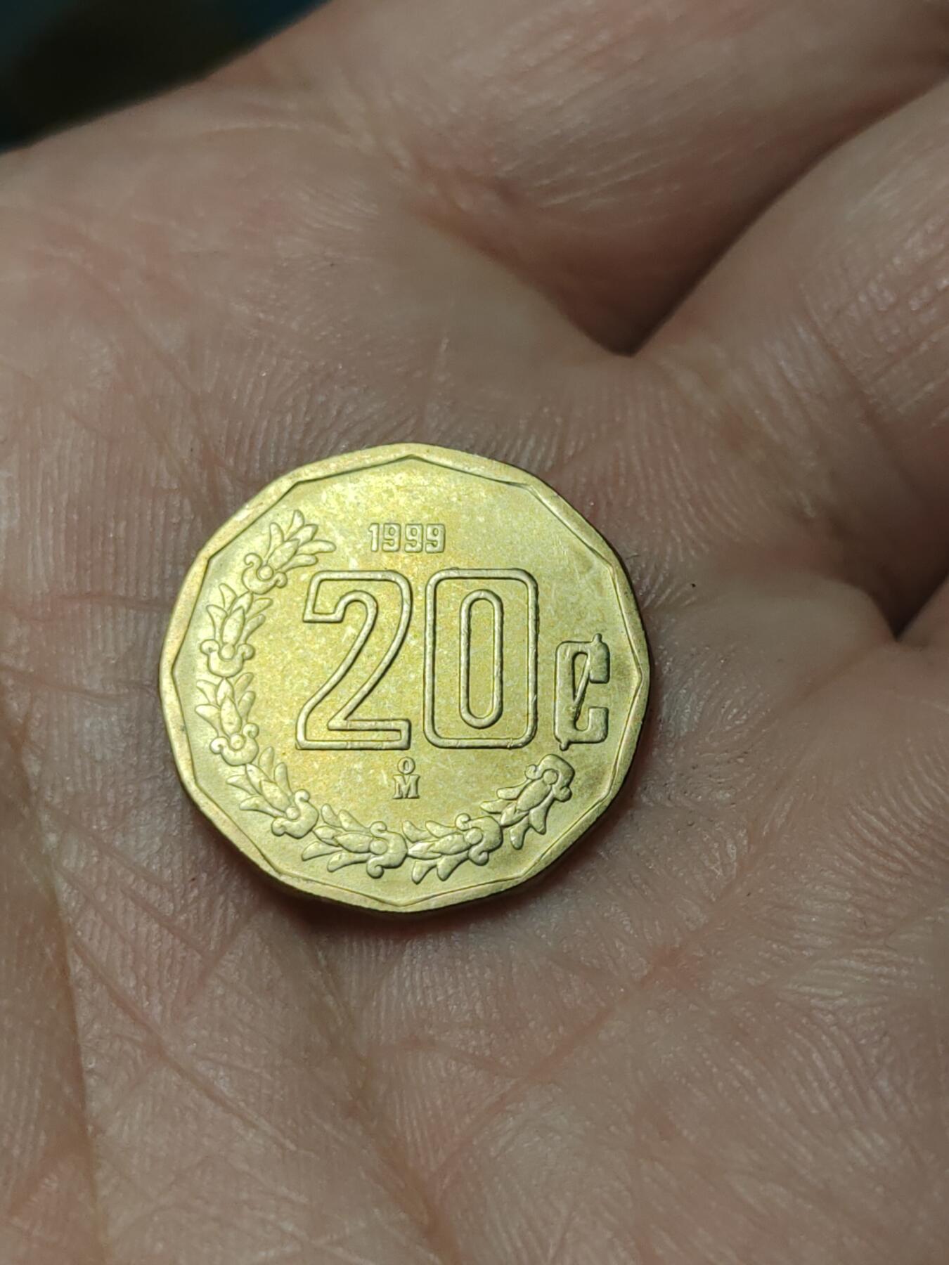 2026年第四十场(总第二百零九场）外国好品散币场(免佣金) 墨西哥🇲🇽1999年20分