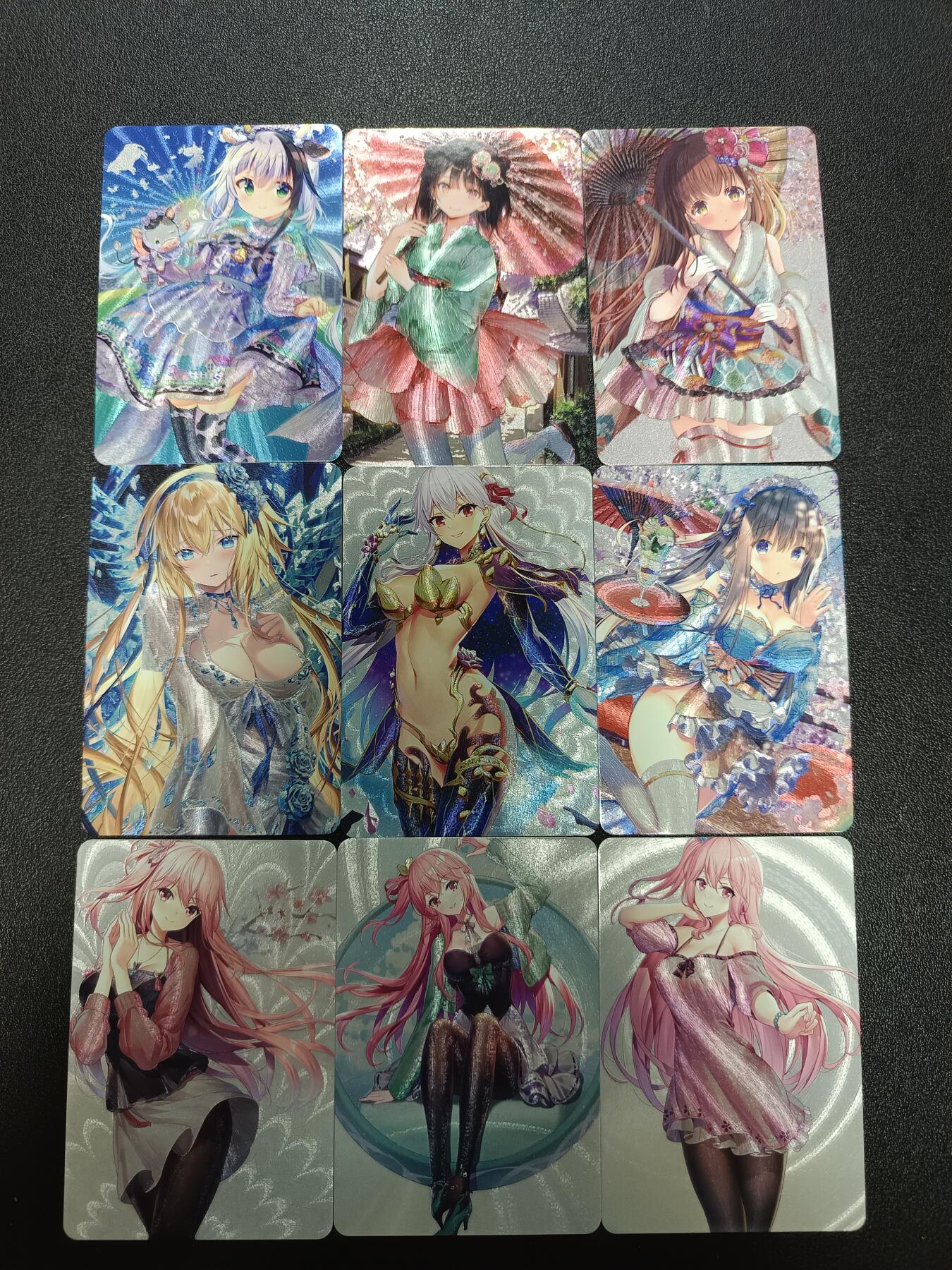 天玑星卡拍第184期《4.6周一截拍》持续收拍收评中 满赠卡需备注 动漫美女 彩闪 九张