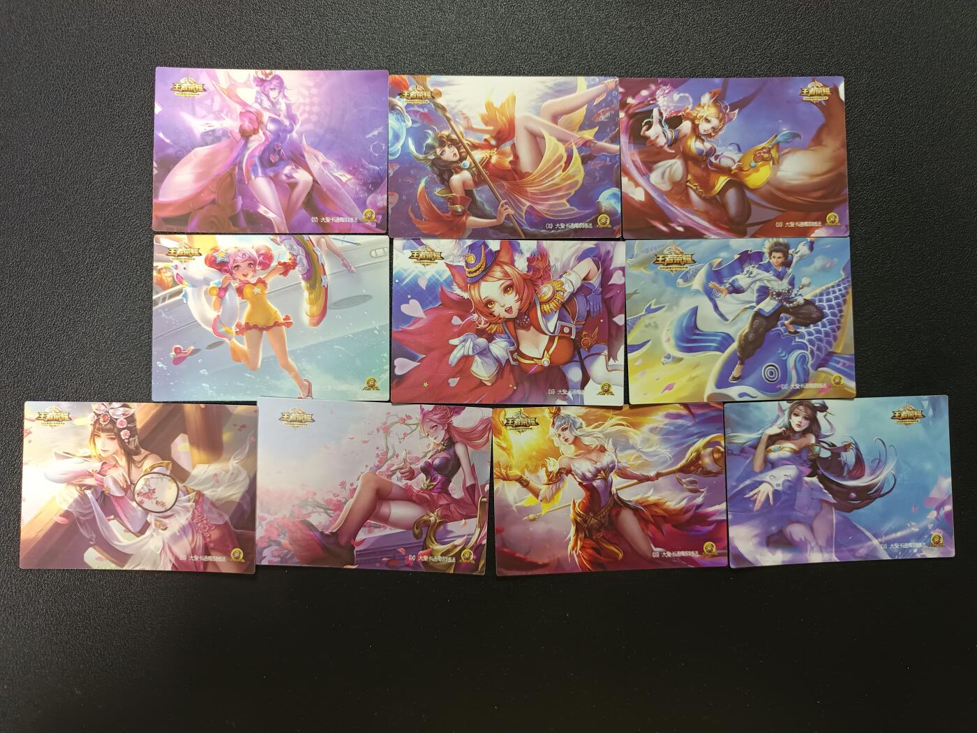 天玑星卡拍第184期《4.6周一截拍》持续收拍收评中 满赠卡需备注 大圣卡通 王者荣耀 粗闪 十张