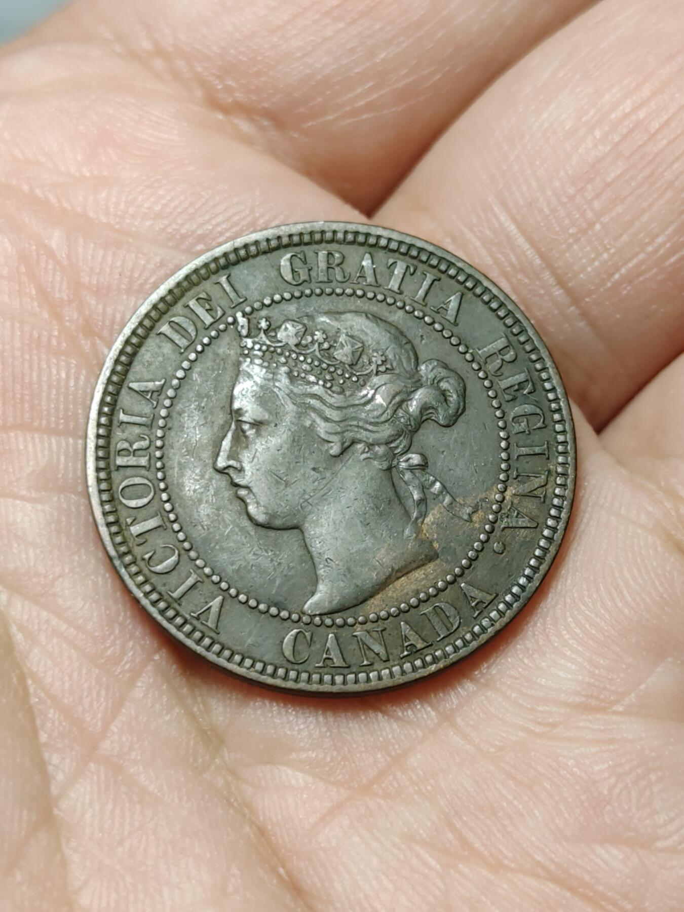 2026年第四十场(总第二百零九场）外国好品散币场(免佣金) 加拿大🇨🇦1901年1分(维多利亚女王逝世年，第二版关门年)