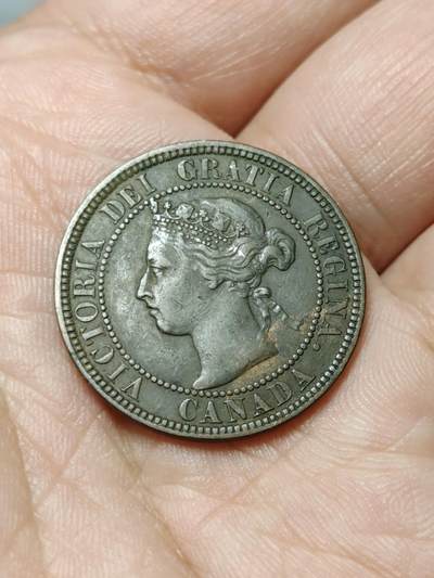 2026年第四十场(总第二百零九场）外国好品散币场(免佣金) - 加拿大🇨🇦1901年1分(维多利亚女王逝世年，第二版关门年)