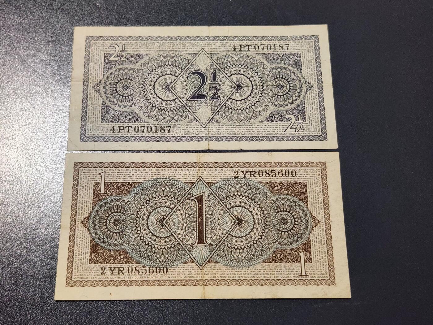 4月6号晚上8点 中外纸币自动截拍第52场 荷兰美品一对