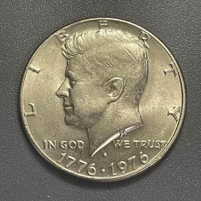 回流0405 - 美国1976年半圆纪念币 独立200周年