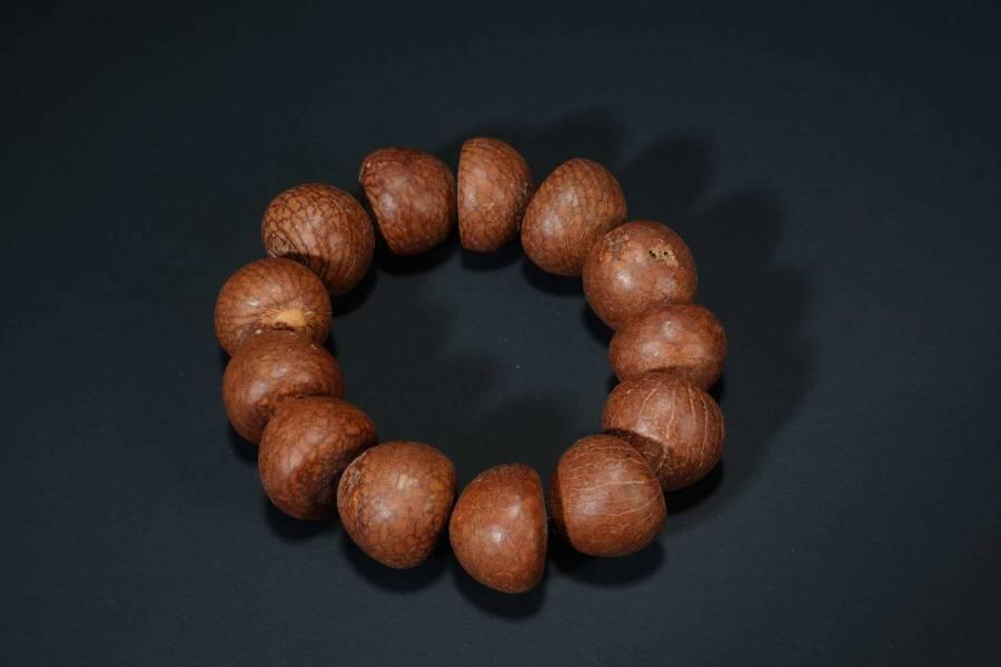 上海都达杂项专场六十六【全场包邮】 紫金鼠菩提子手串66-318