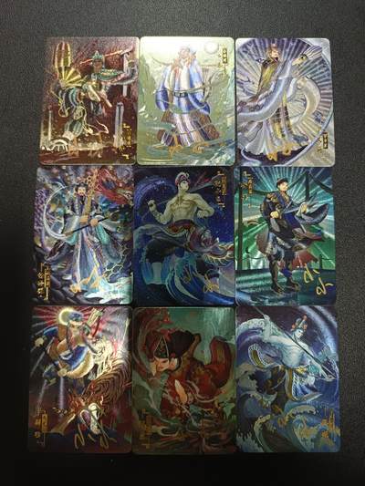 天玑星卡拍第184期《4.6周一截拍》持续收拍收评中 满赠卡需备注 - 【亲签卡】宁缺卡牌 水浒传 小小 粗闪 亲签卡 九张