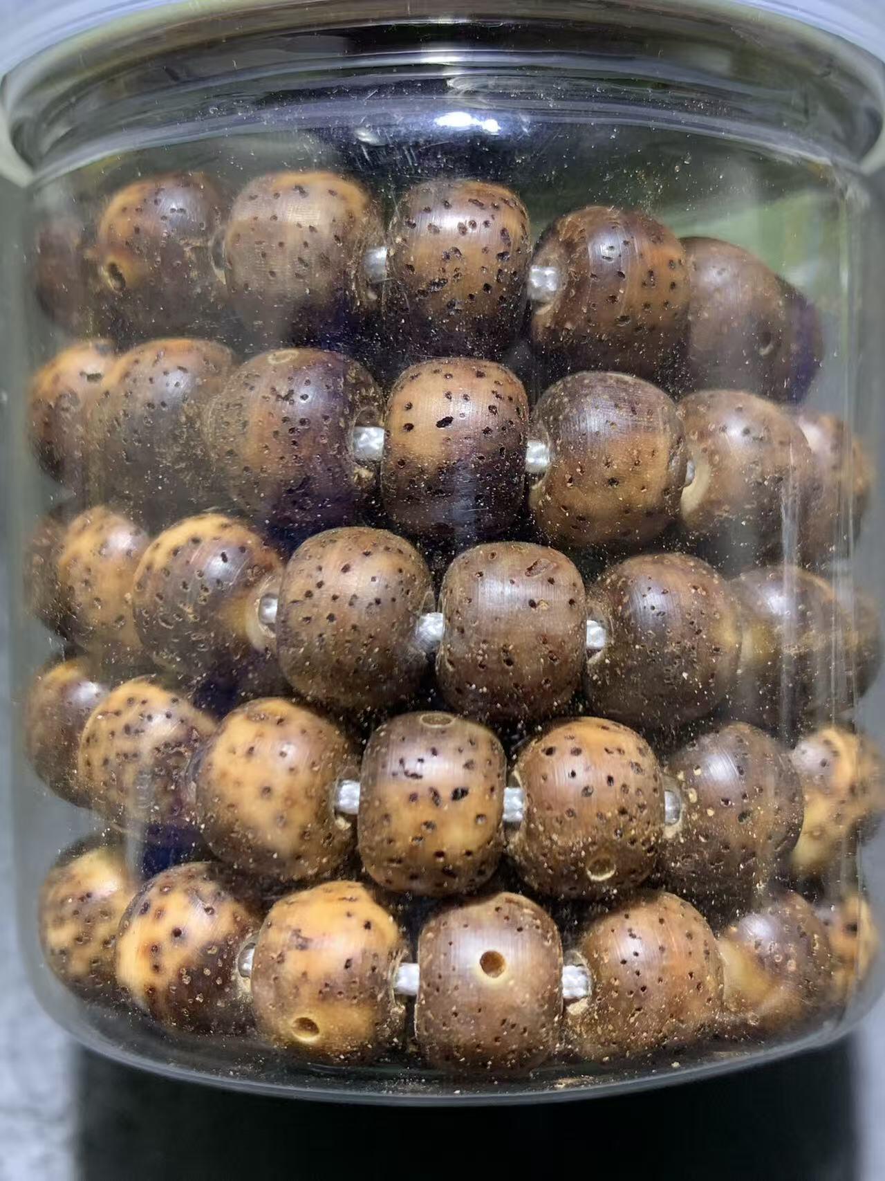 原生态9+7易拉罐108星月菩提一条，