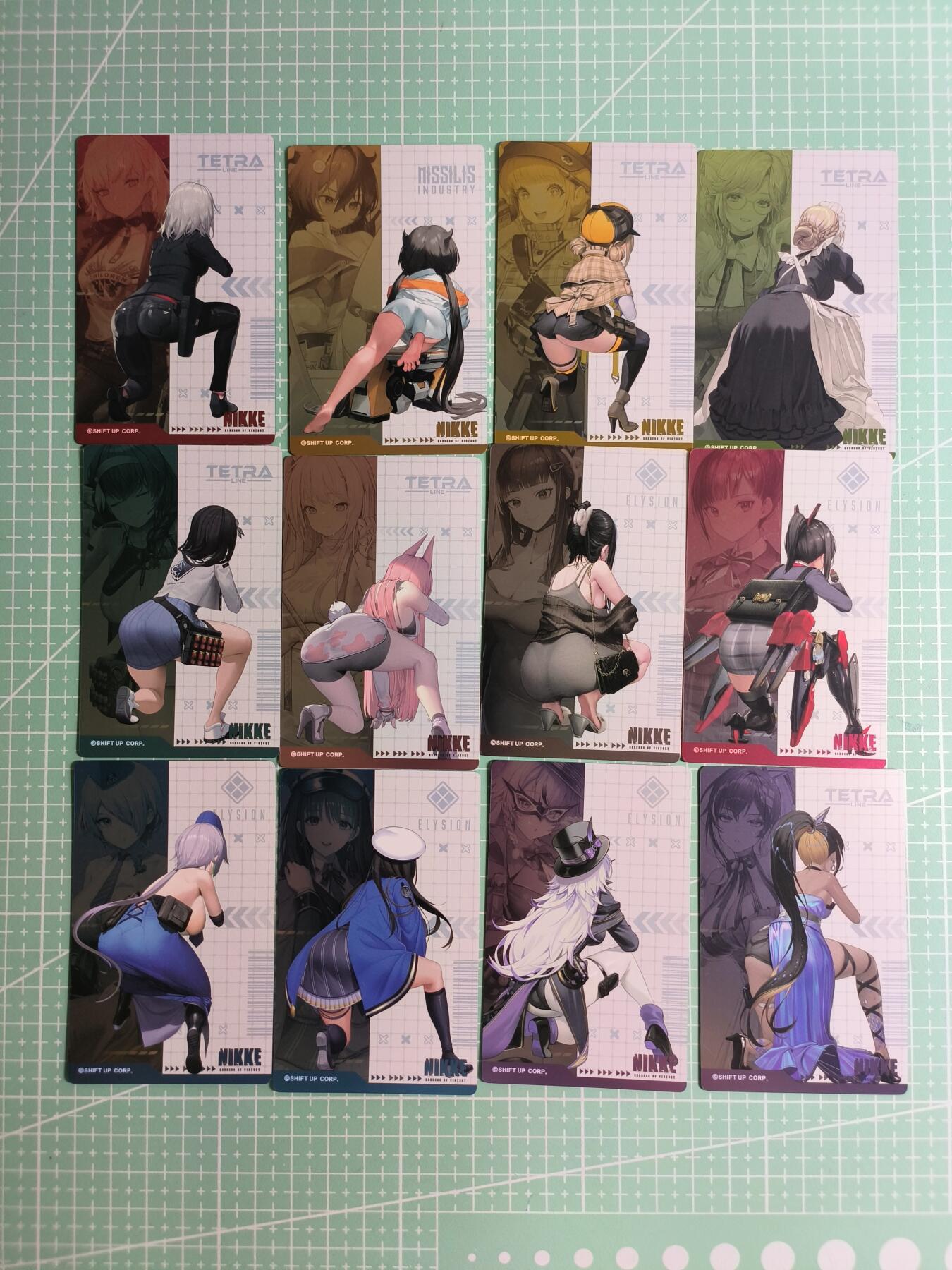 C先生卡牌 第26期 持续收拍品中…零手续费代拍 【彩闪】胜利女神《NIKKE妮姬》共12张