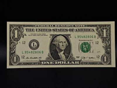 【淘币小摊】限时拍第八百九十拍   纸币场    每周一统一发货 - 美国1美元纸币