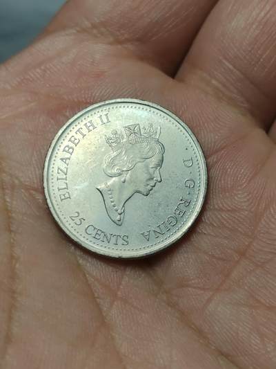 2026年第四十场(总第二百零九场）外国好品散币场(免佣金) - 加拿大🇨🇦2000年25分(千禧年纪念币，自然主题)