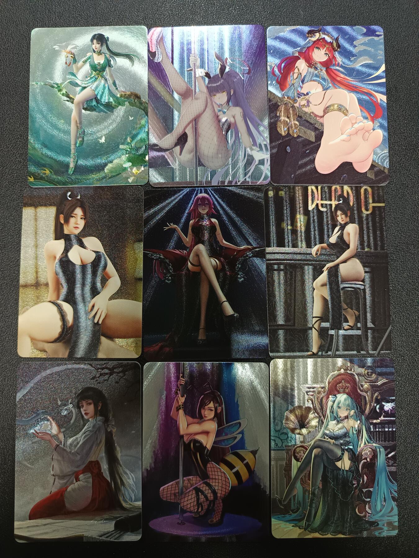 天玑星卡拍第184期《4.6周一截拍》持续收拍收评中 满赠卡需备注 动漫美女 彩闪 九张