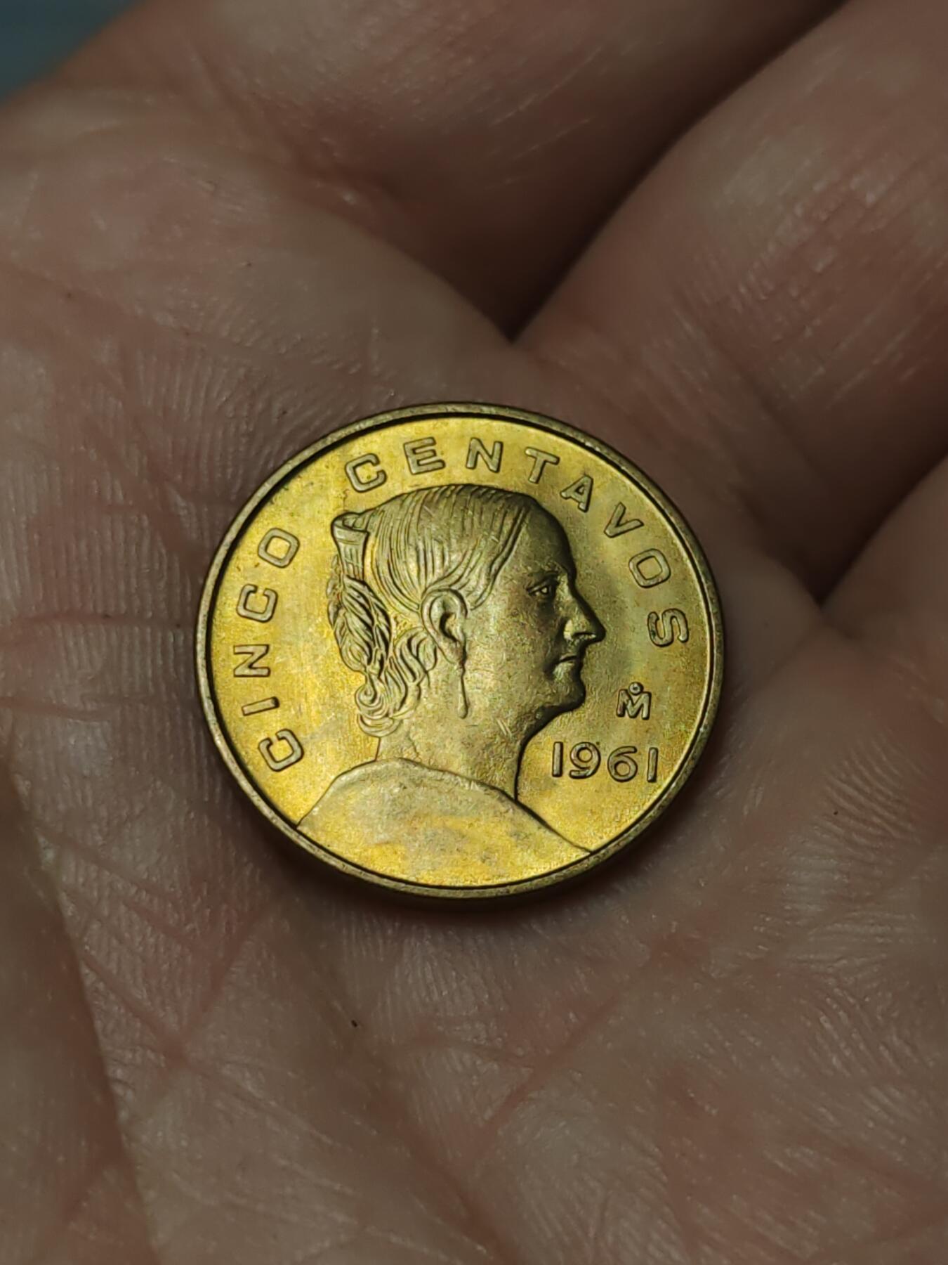 2026年第四十场(总第二百零九场）外国好品散币场(免佣金) 墨西哥🇲🇽1961年5分