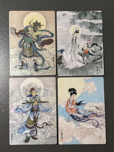 【梨花风起正清明】小王子卡拍第二十四场  - 启读文化 姚柏护法神测试大卡 4张