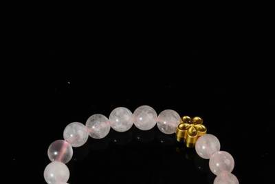 上海都达杂项专场103【全场包邮】  天然粉晶手串61-204