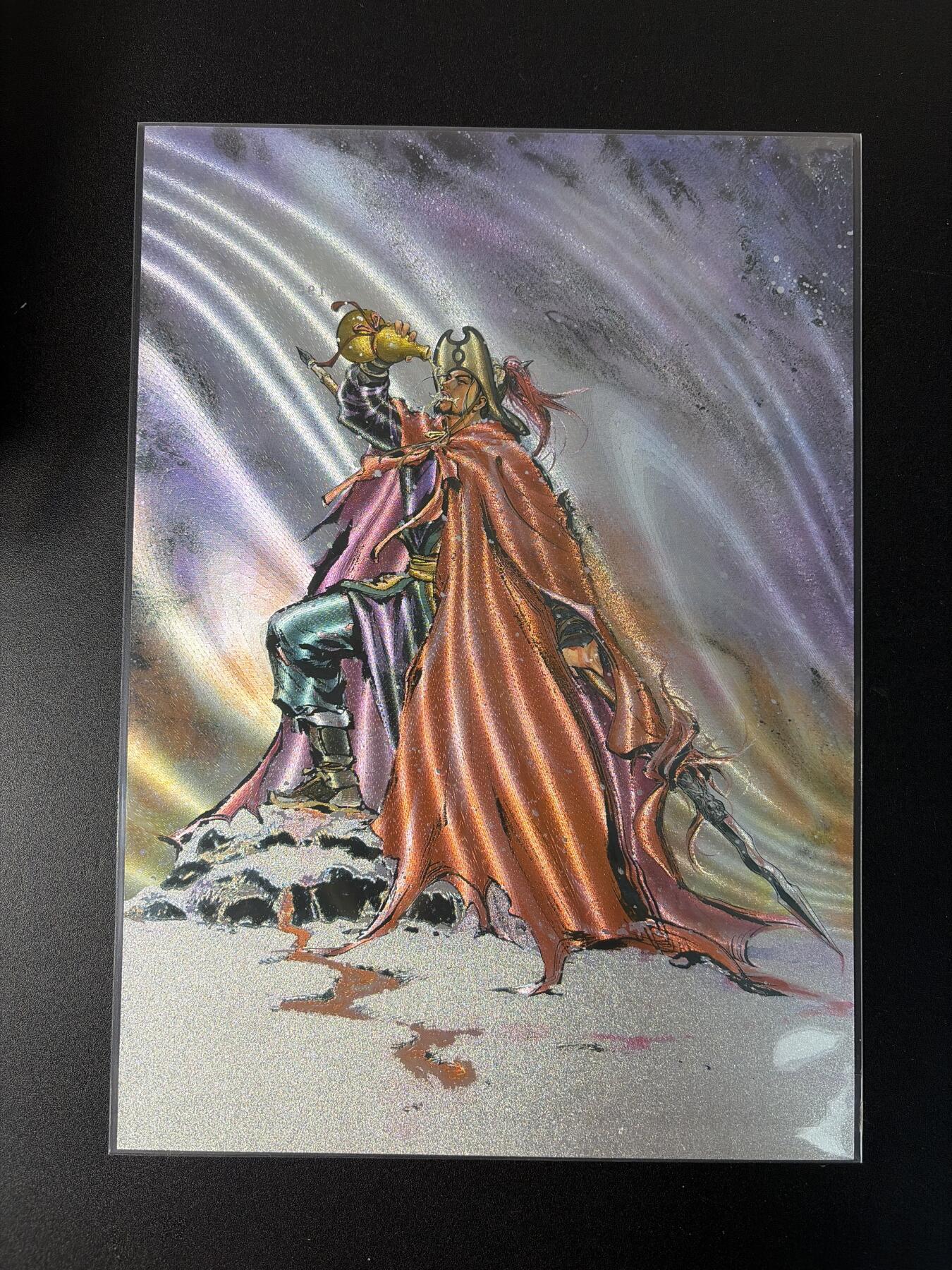 NO.29 好又多金牌大场，每周一站式配齐，方便凑单！（卖家送拍0抽成！周6晚9点截拍！） 【190/396编】百里 港漫水浒 夏伟义 林冲 A4粗闪大卡