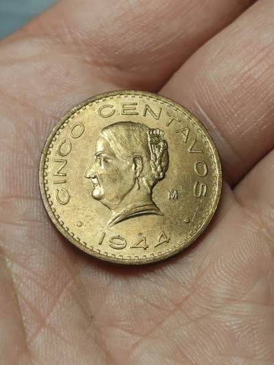 2026年第四十场(总第二百零九场）外国好品散币场(免佣金) - 带光好品–墨西哥🇲🇽1944年5分