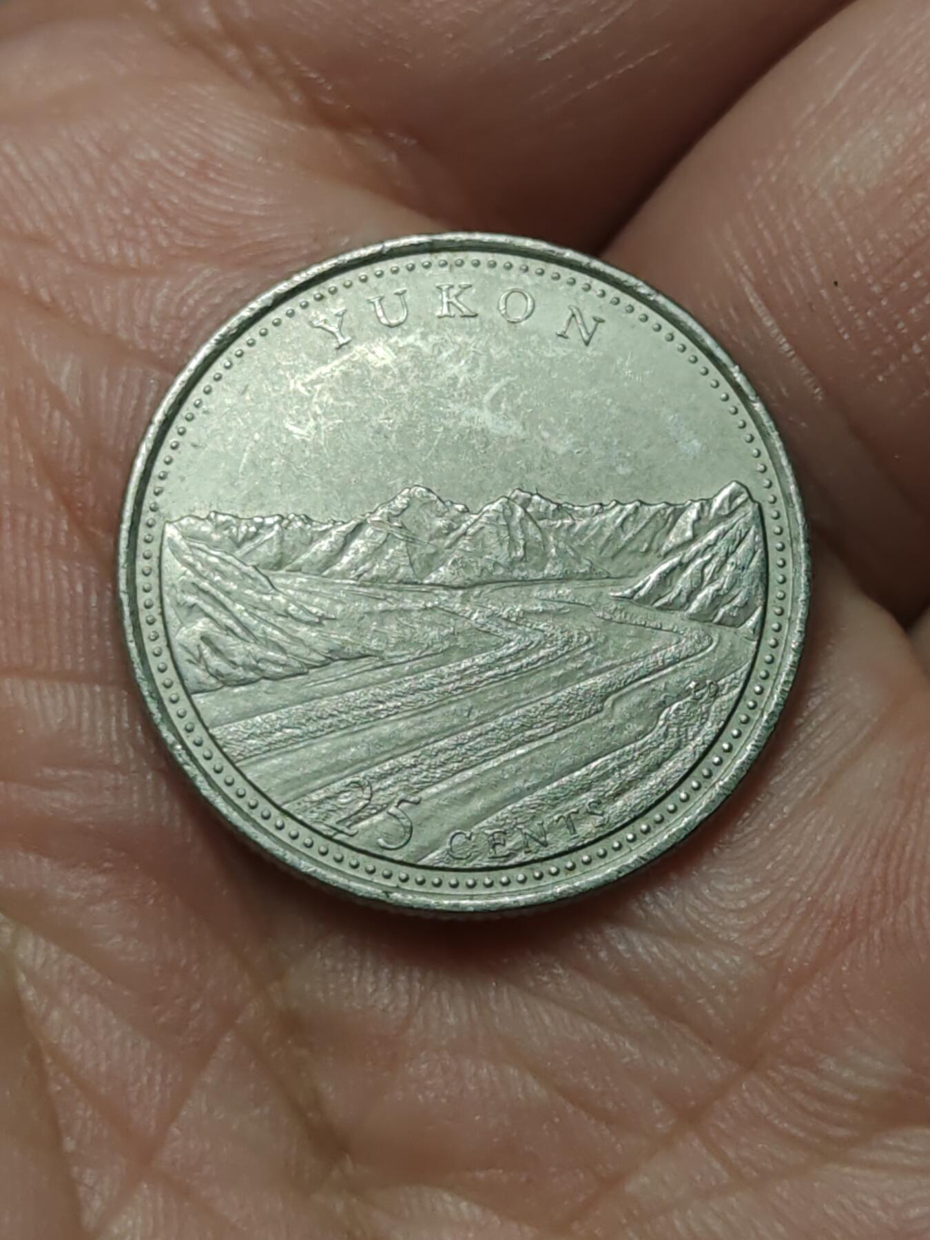 2026年第四十场(总第二百零九场）外国好品散币场(免佣金) 加拿大🇨🇦1992年25分(联邦成立125周年育空地区纪念币)