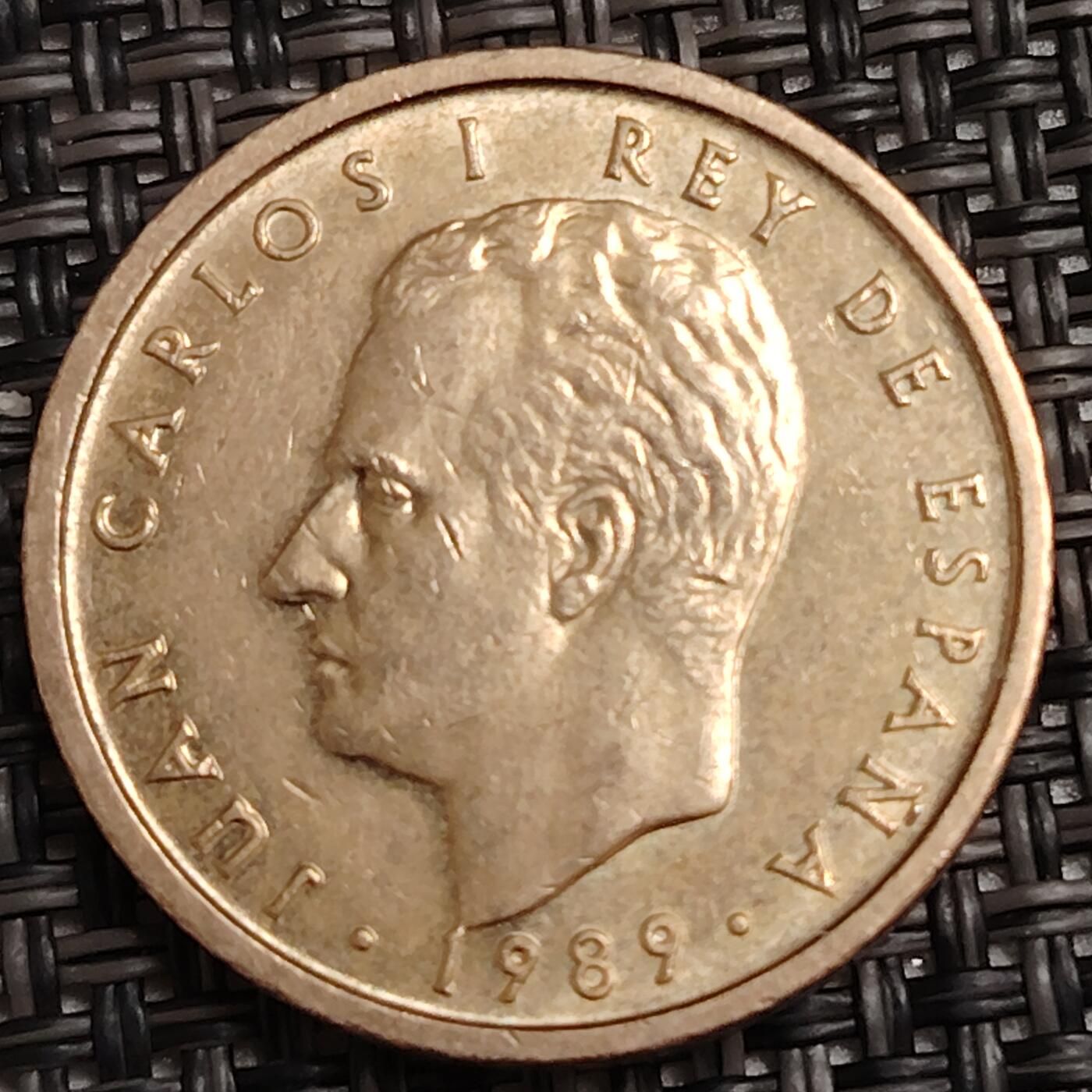 布加迪🐬～世界钱币(上海)🌾第 291 期 /  各国套币和散币 西班牙🇪🇸 1989年 100比赛塔 ～C16