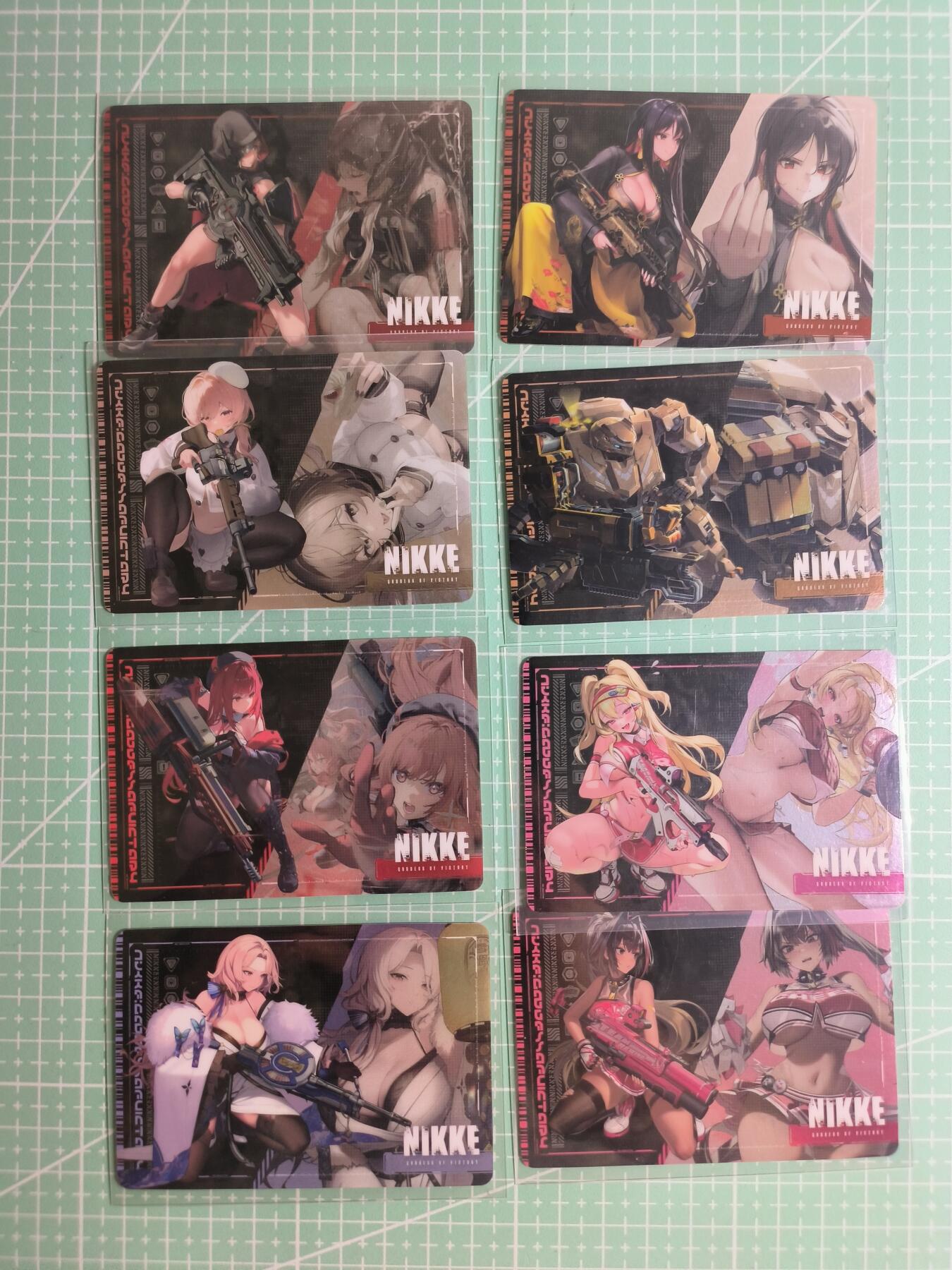 C先生卡牌 第26期 持续收拍品中…零手续费代拍 【彩闪】胜利女神《NIKKE妮姬》共8张