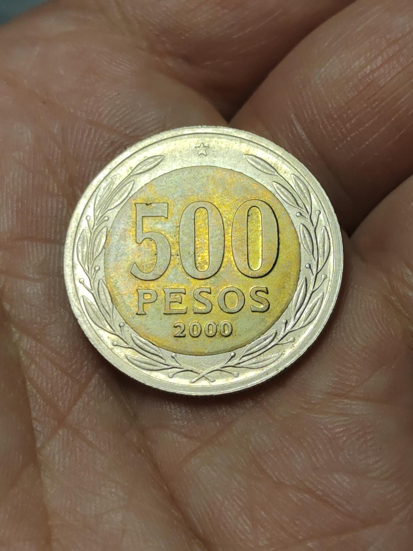 2026年第四十场(总第二百零九场）外国好品散币场(免佣金) 智利🇨🇱2000年500比索
