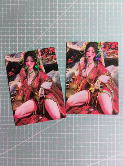 C先生卡牌 第26期 持续收拍品中…零手续费代拍 - 【幻彩普卡】星宿文创《玄媚鉴》苏妲己 双服饰